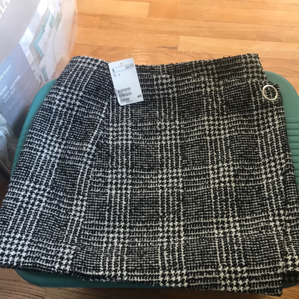 H&M wool skirt